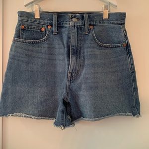 Madewell the momjean shorts